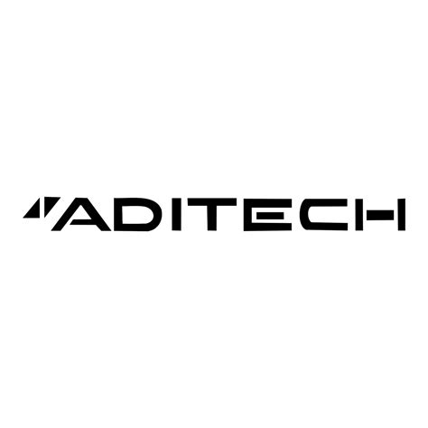 Aditech Logo Black and White – Brands Logos