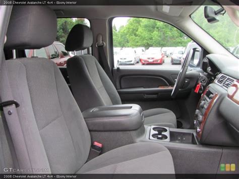 Ebony Interior Photo for the 2008 Chevrolet Avalanche LT 4x4 #53420929 ...