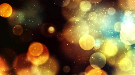 Yellow Bokeh Lights · Free Stock Photo