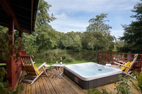 14 Best Lakeside Fishing Lodges with Hot Tubs - Holidays UK 2023 - Best Lodges With Hot Tubs