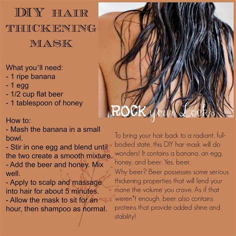 Pin by Maija on DIY | Hair thickening, Diy hair thickening mask, Hair ...