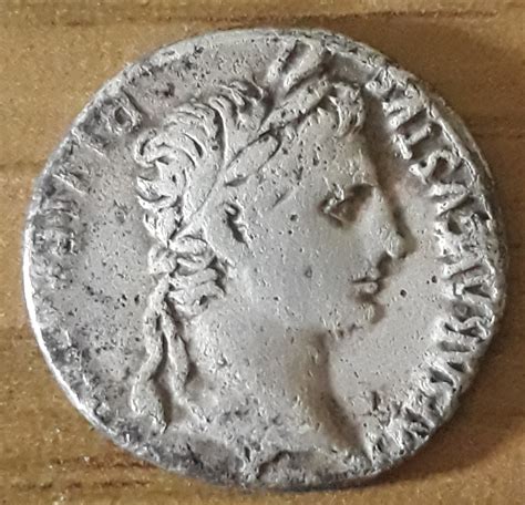 Denarius Augustus, Augustus (Imperator Caesar Divi Filius Augustus) (27 ...