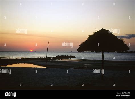 Zanzibar sunset at a beach on Zanzibar island Tanzania Stock Photo - Alamy