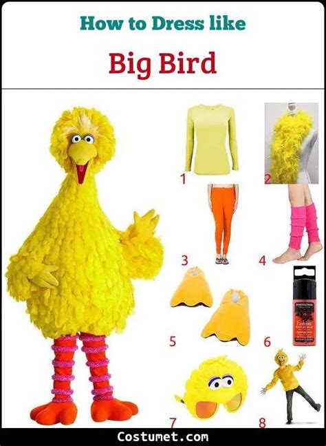 Big Bird (Sesame Street) Costume for Halloween