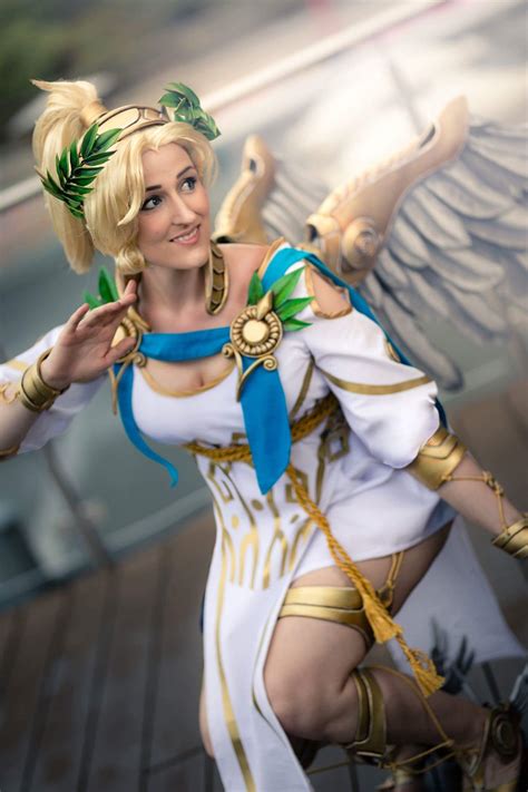 Mercy In Her Winged Victory Skin Cosplay [ Overwatach ] : r/gaming