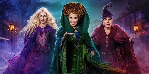 Sanderson Sisters Run Amok In New Hocus Pocus 2 Poster