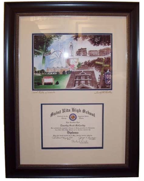 High School Diploma Frames – McCarthy Fine Arts