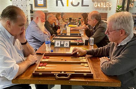 Backgammon Tournaments - Coral Gables Magazine