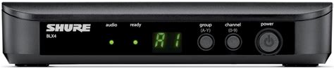 Shure BLX4 Wireless Receiver (Freq: H9) [BLX4-H9] : AVShop.ca - Canada ...