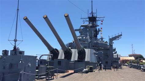 Touring The Battleship Iowa BB-61 - YouTube