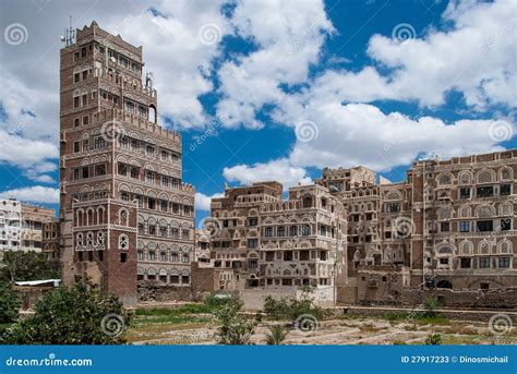 Sanaa, Yemen - Traditional Yemeni Architecture Stock Photography | CartoonDealer.com #19329008