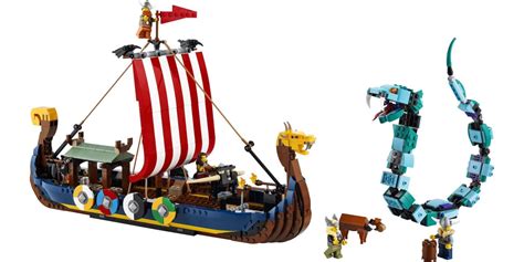 LEGO Viking Ship and the Midgard Serpent revealed - 9to5Toys