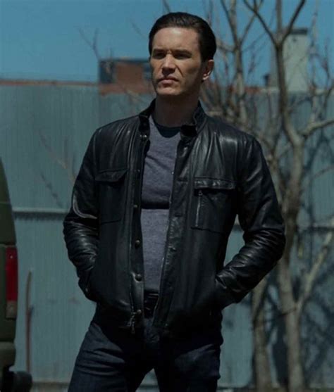 Tom Pelphrey Leather Jacket - Ward Meachum Leather Jacket