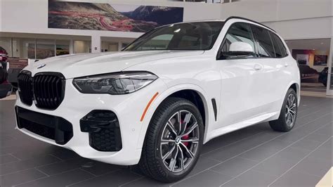 2023 BMW X5 M Sport in Alpine White w/ Shadowline Package - YouTube