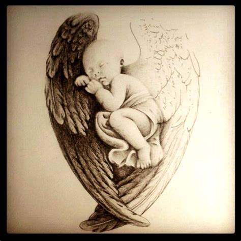 Tattoo uploaded by Leandro Parera • Angel - baby - wings • Tattoodo