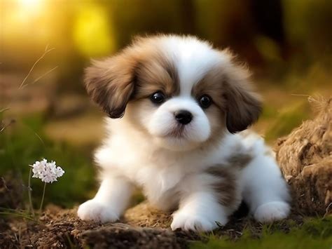 Premium Photo | Beautiful baby dog