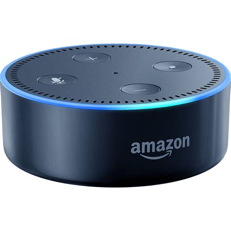 Amazon Echo Dot (2nd Generation, Black) B01DFKC2SO B&H Photo