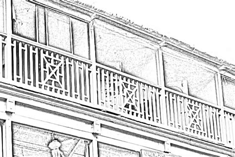 Stock Pictures: Sketches of balcony railing designs