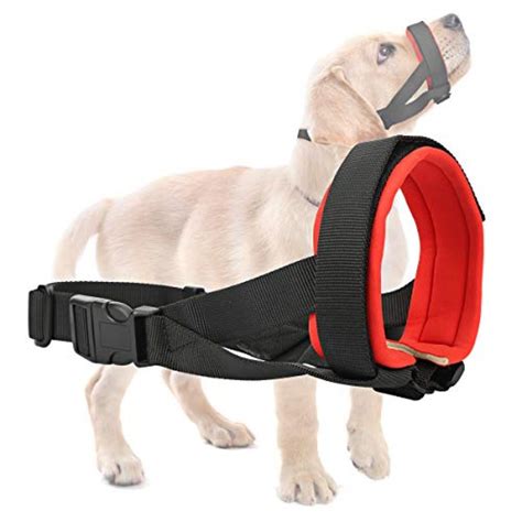 Gentle Dog Muzzle for Small, Medium, Large Dogs, Safely Secure Comfort Fit Muzzle to Prevent ...