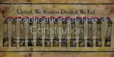 Ratification of The Constitution