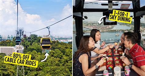 You Can Now Enjoy $3 Cable Car Rides & 1-For-1 Sky Dining At Sentosa