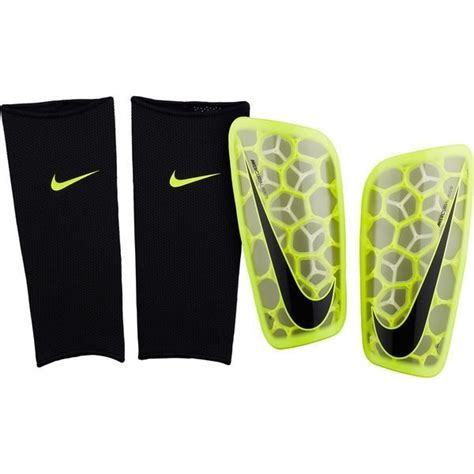 Nike Shin Pads Mercurial Flylite Superlock - Volt/Black | www.unisportstore.com