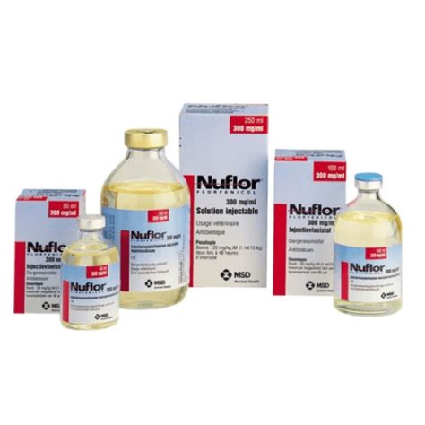 NUFLOR 300 mg/ml solution for injection for cattle and sheep