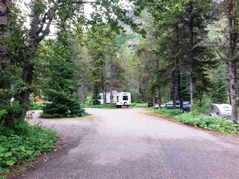 Many Glacier Campground Glacier National Park