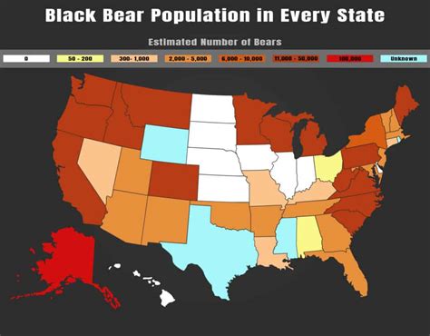 Black Bear Habitat Map