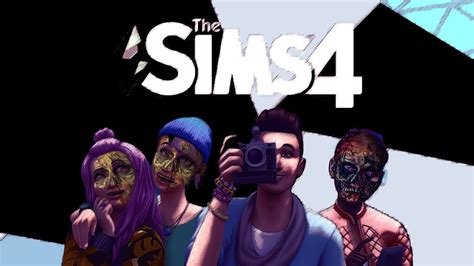 The Sims 4 Zombie Apocalypse Mod Gameplay - YouTube