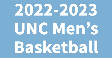 [2023-2024 Season] Games for UNC Men's Basketball