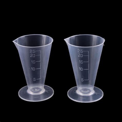 25ml Kitchen Laboratory Plastic Measuring Cup Measuring Cup-in Laboratory Cylinder from Office ...