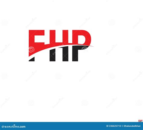 FHP Letter Initial Logo Design Vector Illustration Stock Vector ...