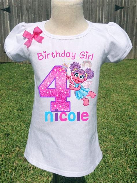 Abby Cadabby Birthday Shirt, Personalized Birthday Shirt | Personalized birthday shirts ...