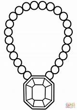 Necklace coloring page  Free Printable Coloring Pages sketch template
