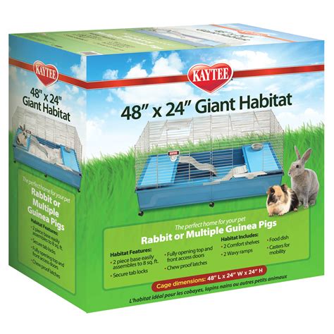 48 X 24 Giant Habitat: Rabbit Cages, Hutches, and Habitats | Kaytee