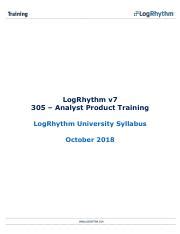 Introduction to LogRhythm Administration Product Training: Learn ...