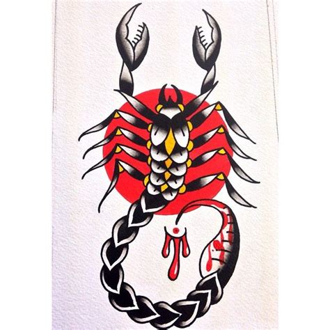 scorpion traditional tattoo | Traditional tattoo art, Old school tattoo ...