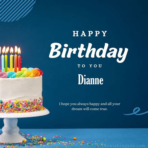 100+ HD Happy Birthday dianne Cake Images And Shayari