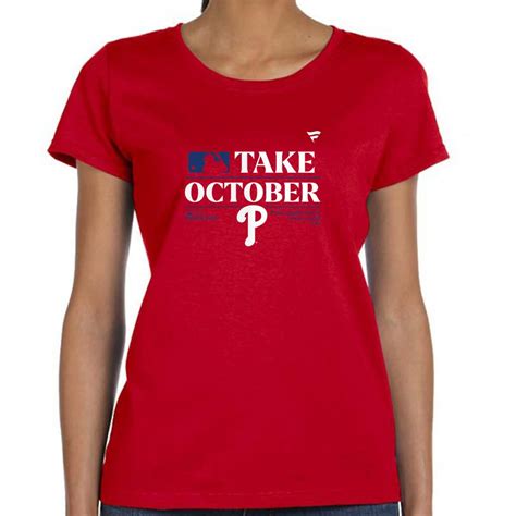 Phillies Red Take October 2023 Tee Shirt