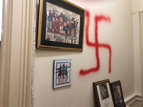 Jewish professor finds swastikas spray-painted on her office walls at ...