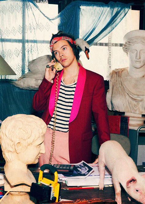 Harry Styles x Gucci Launch Third Campaign - Fuzzable