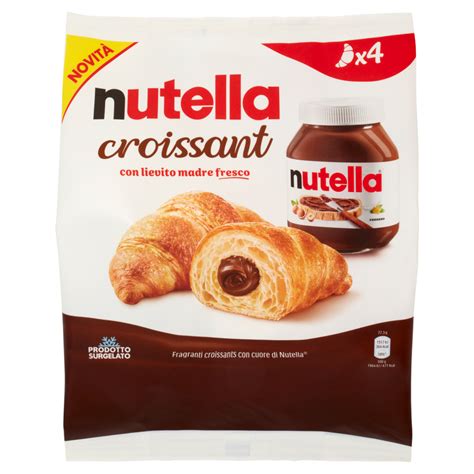 nutella croissant 4 pezzi 340 g | Carrefour