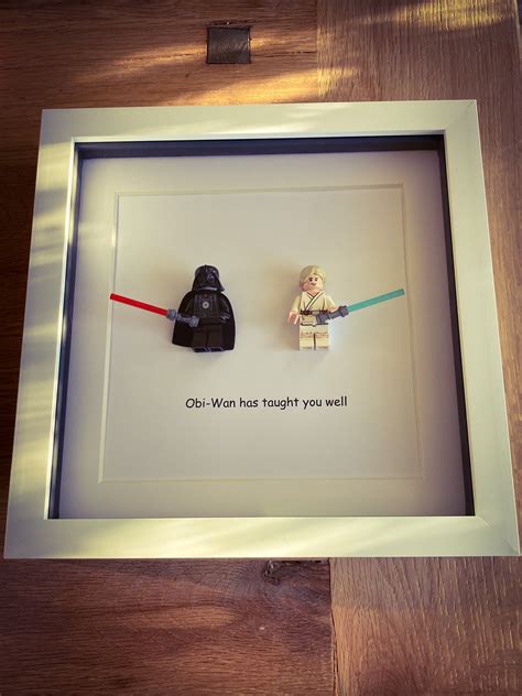 Star Wars Darth Vader and Luke Skywalker Mini Figure Quote - Etsy