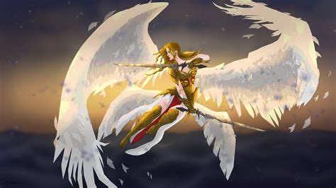 ArtStation - fighting angel