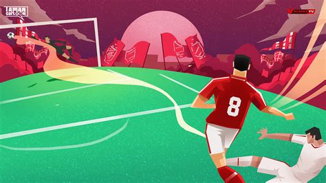 Al Ahly stadium art work on Behance