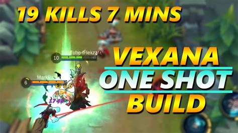 19 KILLS 7 MINUTES - VEXANA ONE SHOT BUILD - MOBILE LEGENDS NEW HERO ...