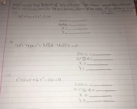 Solved Assuming the followin equations represnt mond egen | Chegg.com