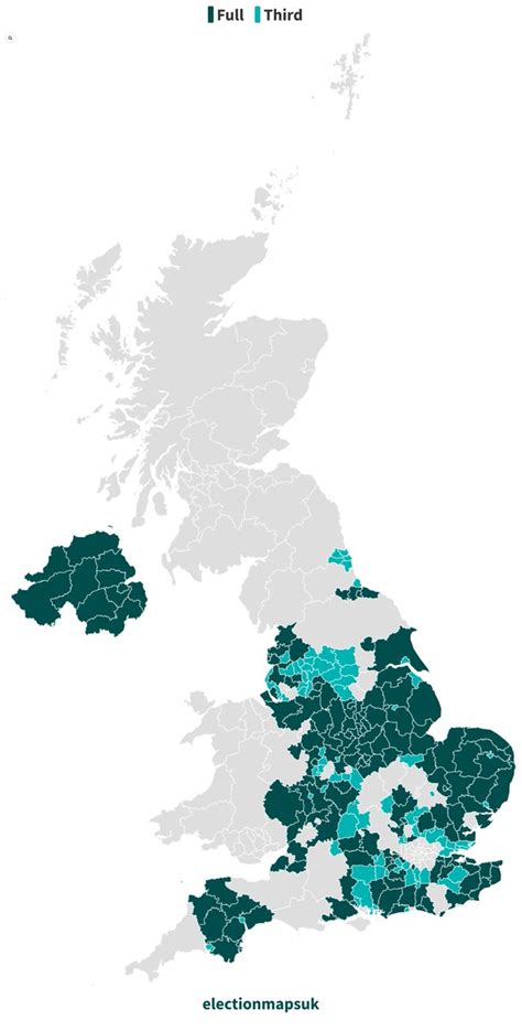 Election Maps UK on Twitter: "This is your 20-week warning for the 2023 Local Elections:"