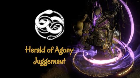 Herald of Agony Juggernaut - the Build I learned most Boss Mechanics on [3.19 PoE Build] - YouTube